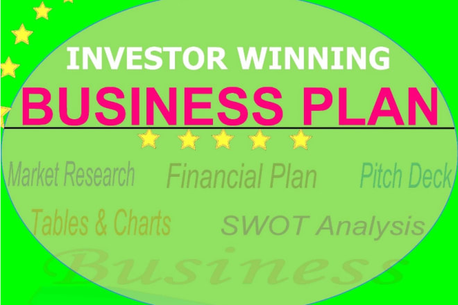 I will create an investor winning business plan and pitch deck