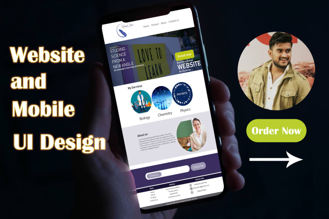 I will create awsome UI design, attractive web page,user interface