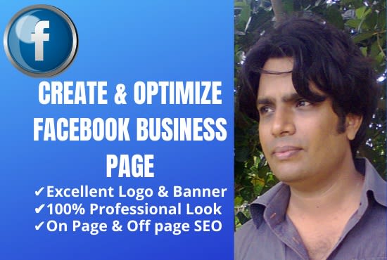 I will create, design and optimize facebook business page