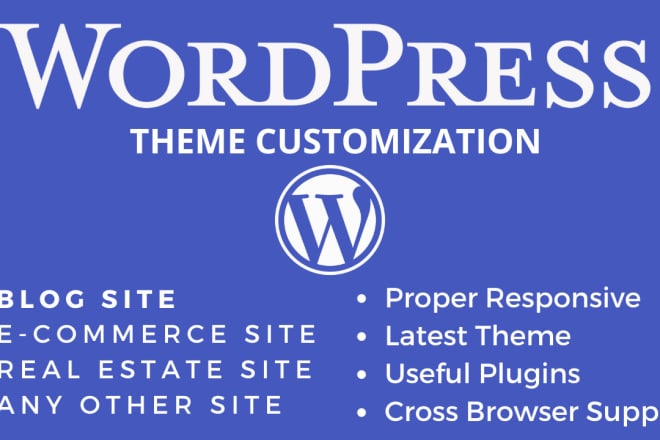 I will create exclusive wordpress website with responsive