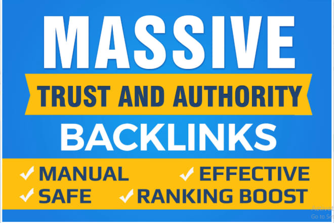 I will create high authoritative manual 2000 SEO backlinks