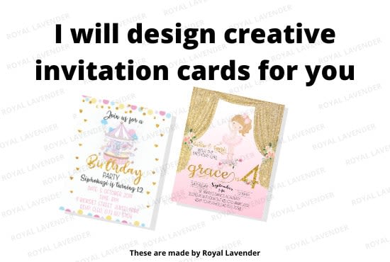 I will create invitation ecards and wedding ecards for your events and parties