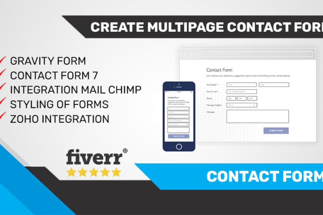 I will create multipage contact form in wordpress