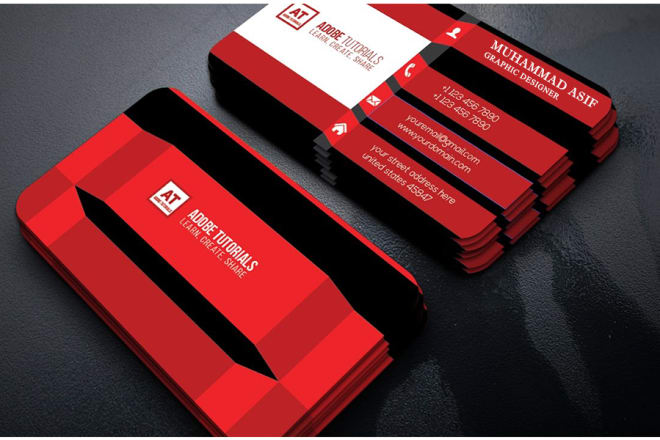 I will create unique 2 sided business card in 8 hours
