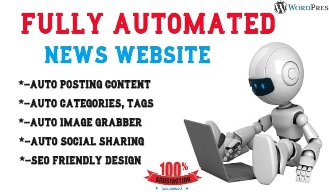 I will create unique autopilot, autoblogging wordpress blog