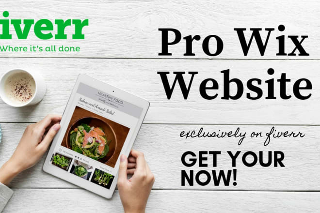 I will create wix website design or redesigns wix site