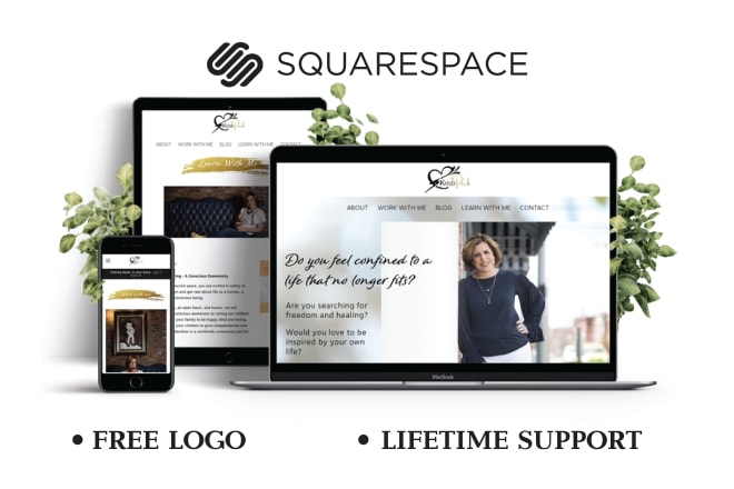 I will create your squarespace website design or redesign