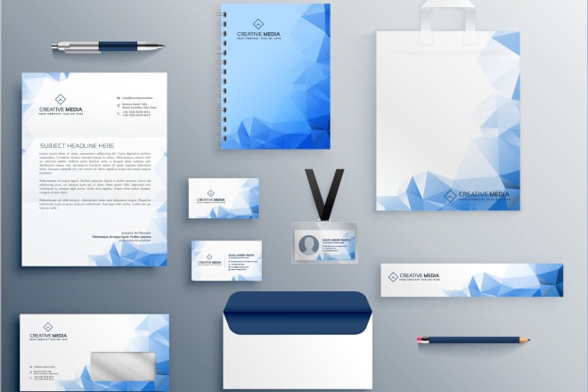 I will design a corporate identity package for branding