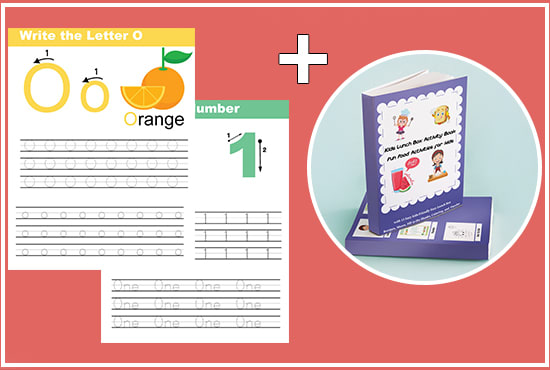 I will design activity pages and cover for children book