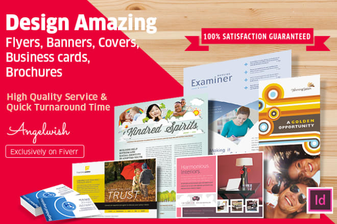 I will design an amazing flyer, banner, cover, business card