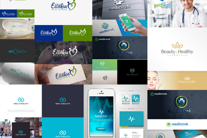 I will design an amazing medical and healthcare logo design
