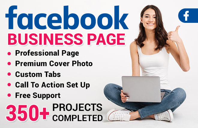 I will design and create facebook business page