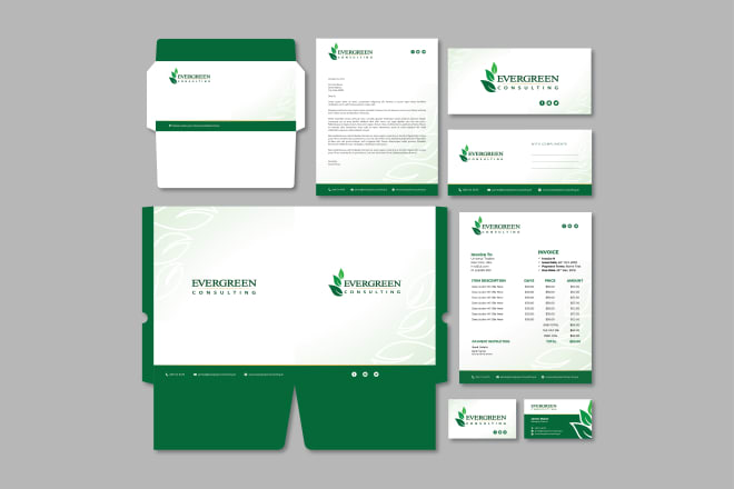 I will design business card, letterhead, and stationery items