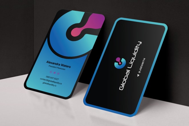 I will design business cards as you see fit