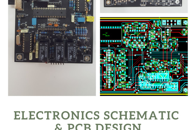 I will design electronic pcbs and schematic diagram