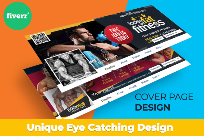 I will design facebook business page, cover, and fb ad