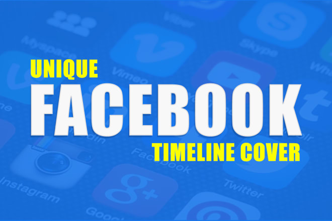 I will design facebook timeline cover