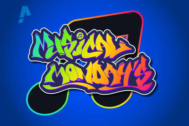 I will design graffiti logo, graffiti art or hand lettering