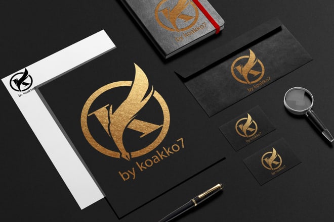 I will design modern minimalist and luxury logo for your business