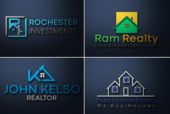 I will design modern real estate or realtor logo
