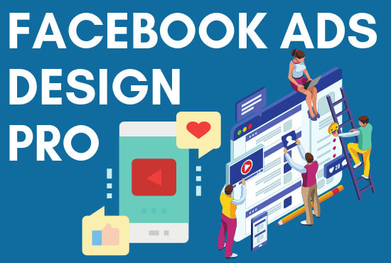 I will design professional facebook ads