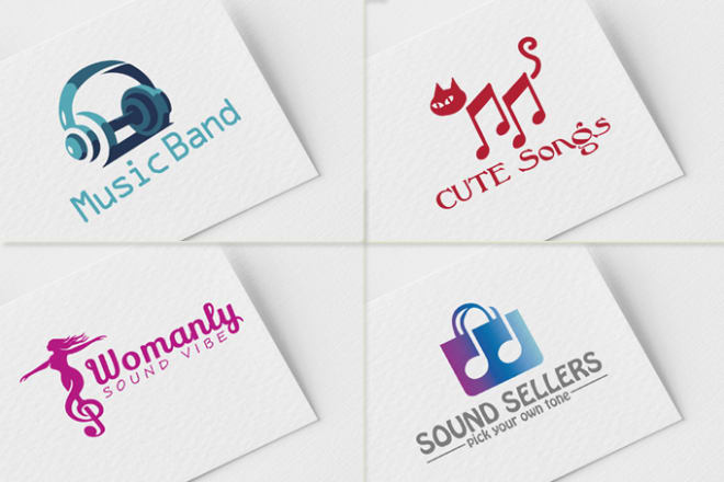 I will design radio, dj, band, fm, song, sound, music logo