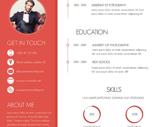 I will design resume, cv, curriculum vitae or cover letter for you