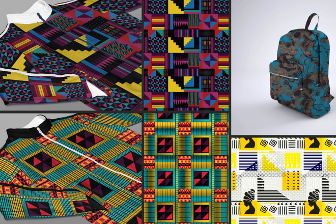 I will design unique african culture pattern print