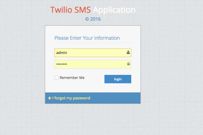 I will develop a SMS application using Twilio, php and CodeIgniter