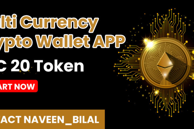 I will develop multicurrency online crypto wallet app exchanger