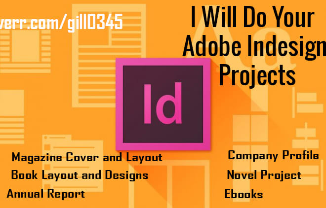 I will do any magazine layout and magazine cover in adobe indesign