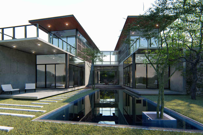 I will do architectural 3d modeling and rendering