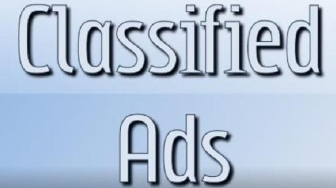 I will do classified ads in USA