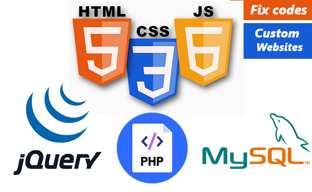 I will do custom programming html,css,ajax,jquery,bootstrap,php