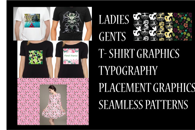 I will do customized most creative and lovely tee shirt designs