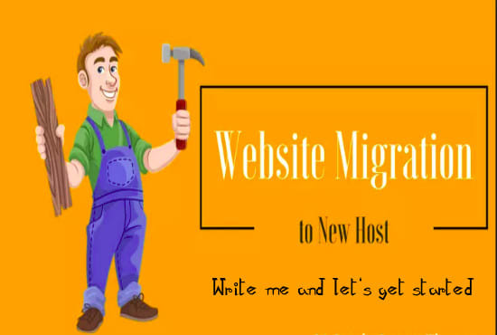 I will do domain and website migration