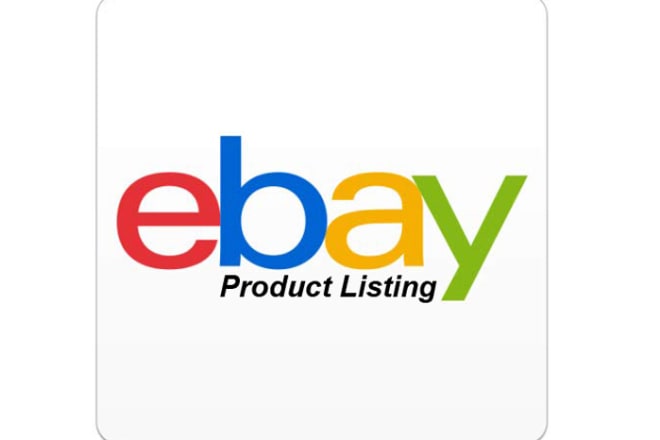 I will do ebay SEO optimized listing for more sales