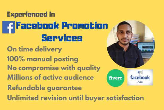 I will do facebook promotion in USA