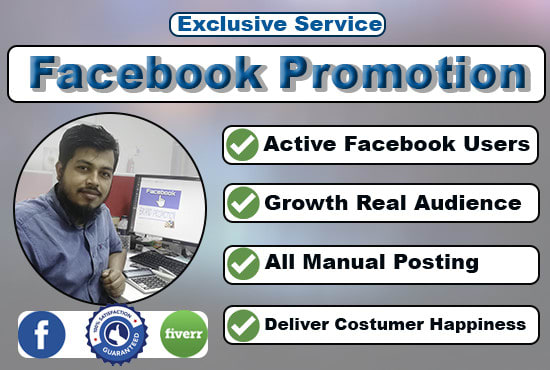 I will do facebook promotion your any product and service