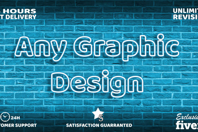I will do graphic design job for you