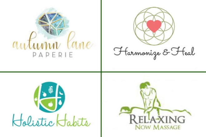 I will do holistic, yoga or health and wellness logo design
