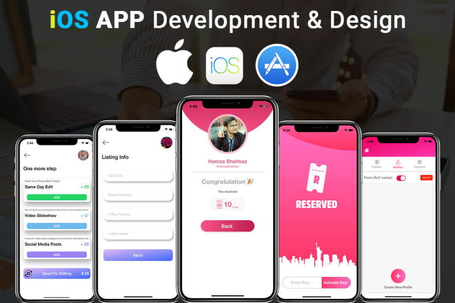 I will do ios app development and design