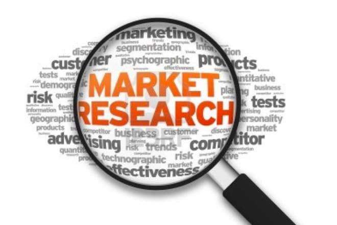 I will do market research on any topic and industry