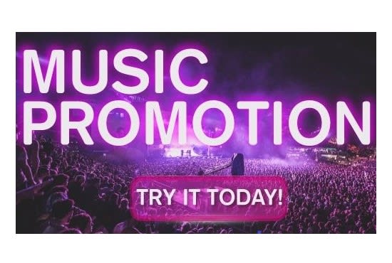 I will do music promotion to 200k fans on my social network