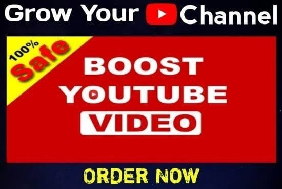 I will do organic youtube video promotion and viral video promotion