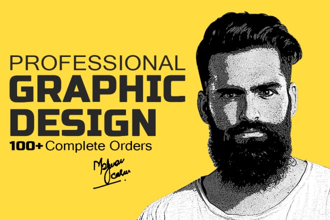 I will do professional graphic design and redesign work