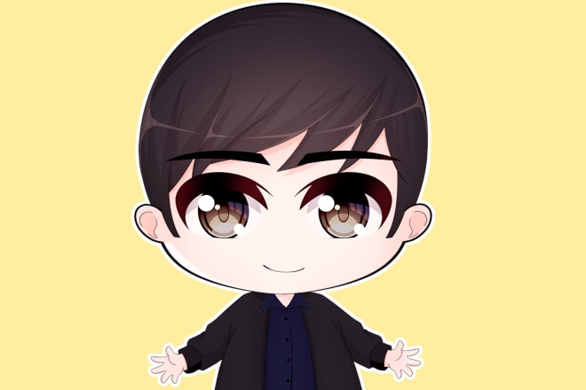 I will draw cute chibi avatar, icon, anime profile picture, logo