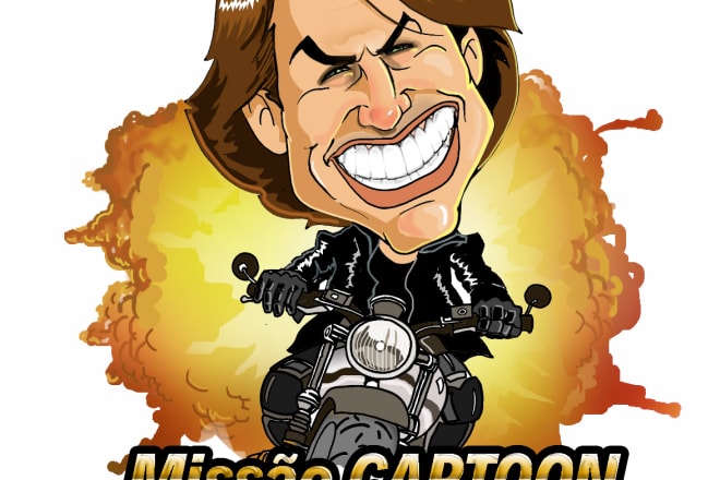 I will draw nice cartoons and caricatures
