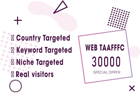 I will drive niche targeted USA traffic, real organic web visitors