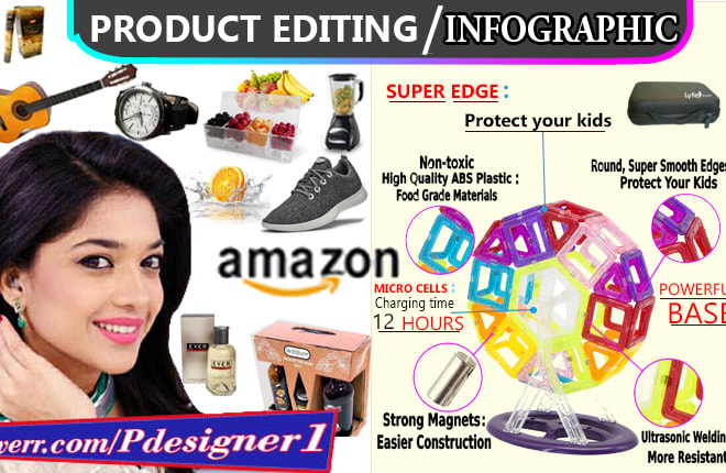 I will edit product photo of 10 images for amazon photo editing